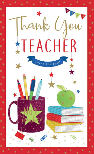 Picture of THANK YOU TEACHER CARD